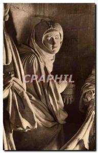Old Postcard The Saints De Solesmes Holy woman at the Tomb