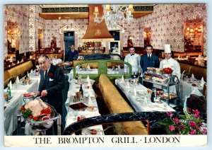 LONDON, England UK ~ Interior THE BROMPTON GRILL Restaurant  4x6 Postcard