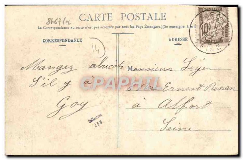 Old Postcard Glanville Le Chateau