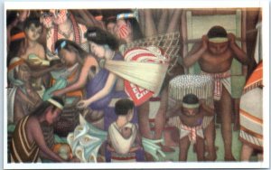 Postcard - Fresco de Diego Rivera, National Palace - Mexico City, Mexico