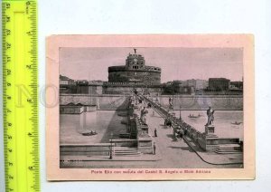 256274 ITALY ROME Castel Sant'Angelo Vintage POSTER