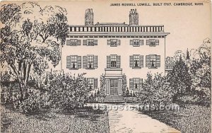 James Russell Lowel House Cambridge, MA