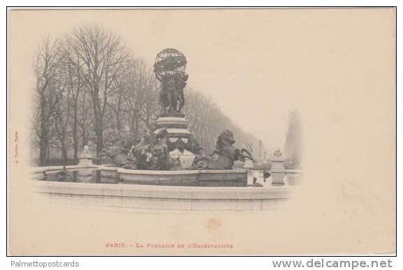 Sculpture by Jean-Baptiste Carpeaux, Fontaine de l'Observatoire, 6th Arrondis...