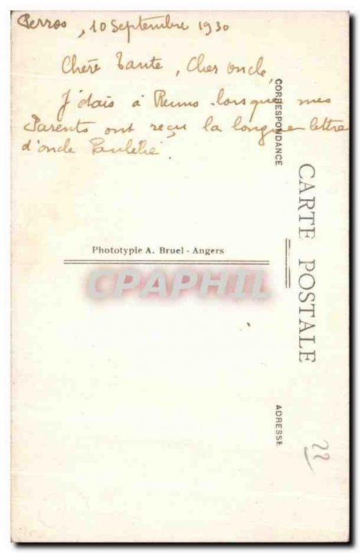 Old Postcard Ploumanac pm Beller