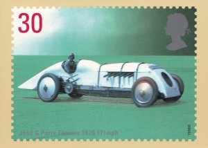 John Parry Thomas Motor Race Racing Speed Champion Postcard