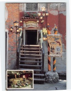 Postcard Antica Trattoria Poste Vecie Venice Italy