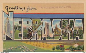 Large Letter NEBRASKA, 30-40s