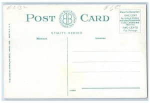 c1910's Headquarters Line Fort DA Russell Near Cheyenne Wyoming WY Postcard