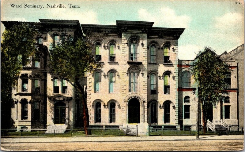 Postcard Ward Seminary in Nashville, Tennessee~2945 