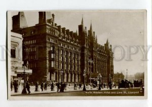 3150923 UK LIVERPOOL North Western Hotel Vintage photo postcard