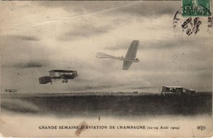 PC GDE SEMAINE D'AVIATION DE CHAMPAGNE AVIATION (a27302)