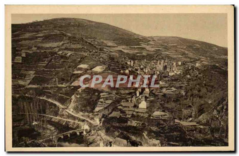 Conques - Vue Generale - Old Postcard