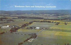 Eisenhower Farm and Gettysburg Countryside Gettysburg, Pennsylvania PA Postcard
