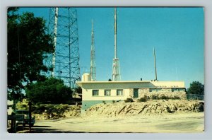 Mount Wilson CA-California, Television Transmitter, Chrome Postcard