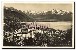 Modern Postcard Locarno Madonna Del Sasso