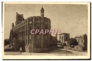 Old Postcard The Illustrious Tarn Albi Cathedrale Saint Cecile