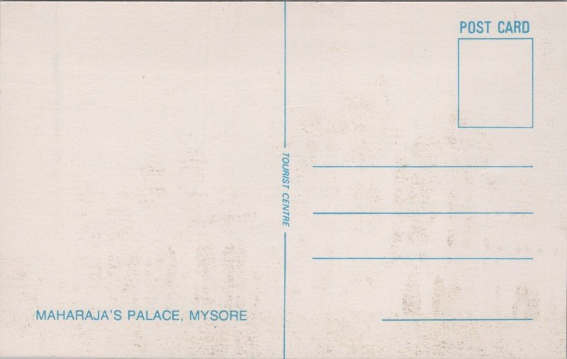 India Mysore Maharaja's Palace Vintage Postcard C183