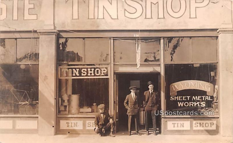 Tin Shop - Misc, Wyoming