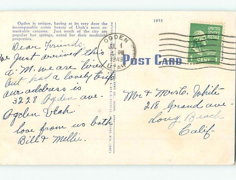 Linen HIGH SCHOOL Ogden Utah UT k0359