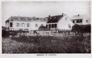 Residence of Napoleon St Helena Old Real Photo Postcard