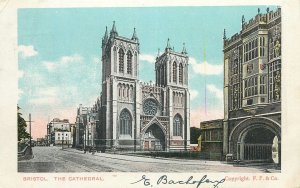 England Postcard Bristol the Cathedral
