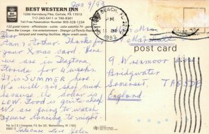 America Postcard - Best Western Inn, Carlisle, Pennsylvania    RS22166