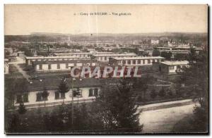 Old Postcard Bitche Camp General view Militaria