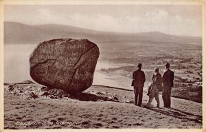 ROSTREVOR COUNTY DOWN NORTHERN IRELAND~CLOUGHMORE STONE~PHOTO POSTCARD