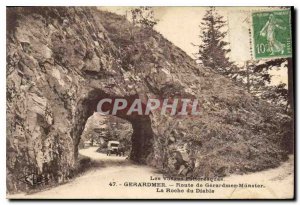Old Postcard Gerardmer Vosges Picturesque Route Gerardmer Munster La Roche du...