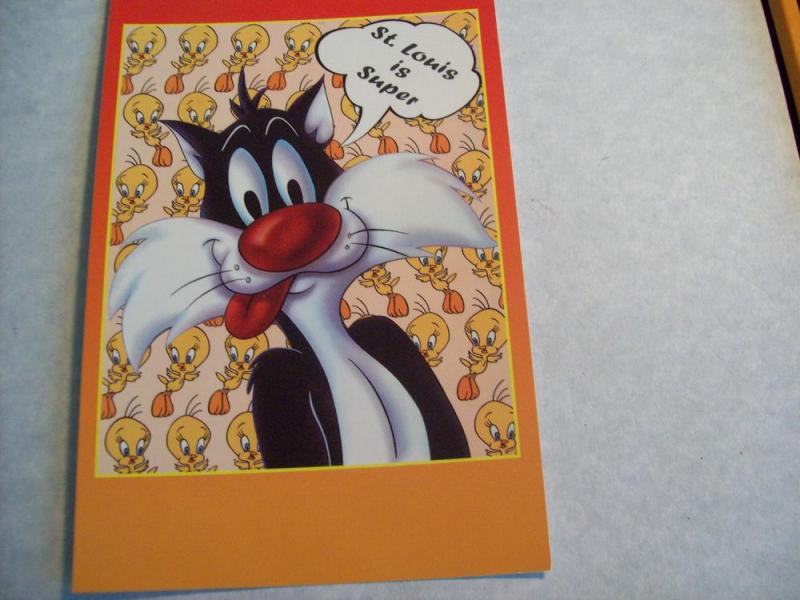 Looney Tunes Characters/  Unused Postcard