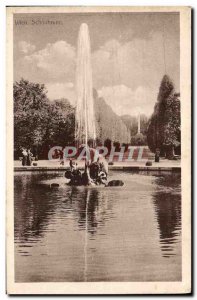 Old Postcard Wien Schonbrunn