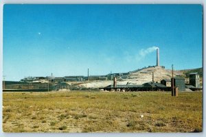 Anaconda Montana MT Postcard Anaconda Copper Mining Co Smelter General View 1960