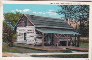 Minnesota Rochester One Of The First Homes Curteich