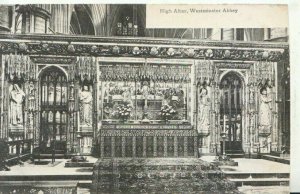 London Postcard - High Altar - Westminster Abbey - Ref TZ7529