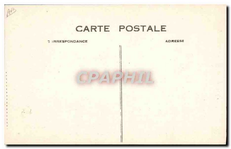 Old Postcard Jet Aviation Bourget Aerodrome L & # 39oiseau Blue