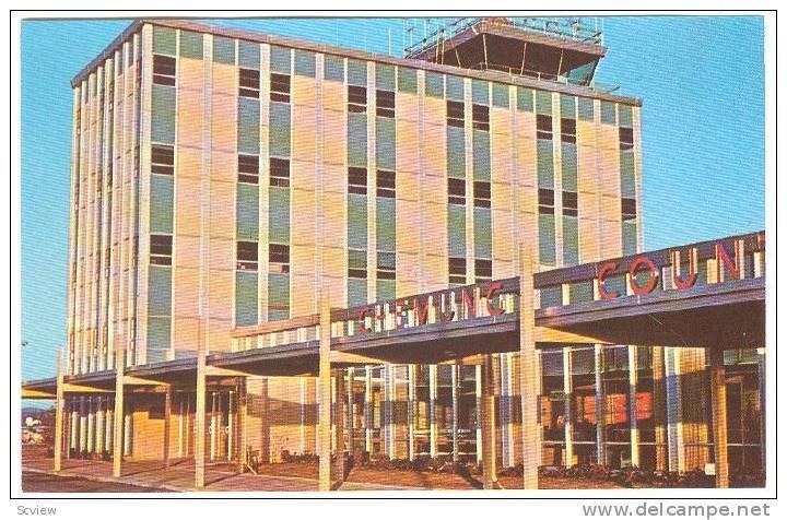 Administration Building and Tower, Chemung County Airport, Big Flats, New Yor...