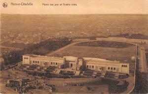 BR71566 namur citadelle plaine des jeaux et theatre d ete    belgium