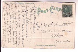 Tall Ships, Happy Birthday, RPO Cancel, Split Ring Cancel, Alsask, Saskatchewan