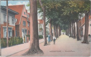 Netherlands Heemstede Koediefslaan Vintage Postcard 04.09