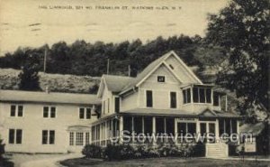 Linwood, Franklin St. - Watkins Glen, New York