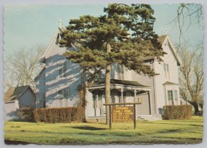 State View~Pershing Boyhood Home @ Laclede Missouri~Continental Postcard