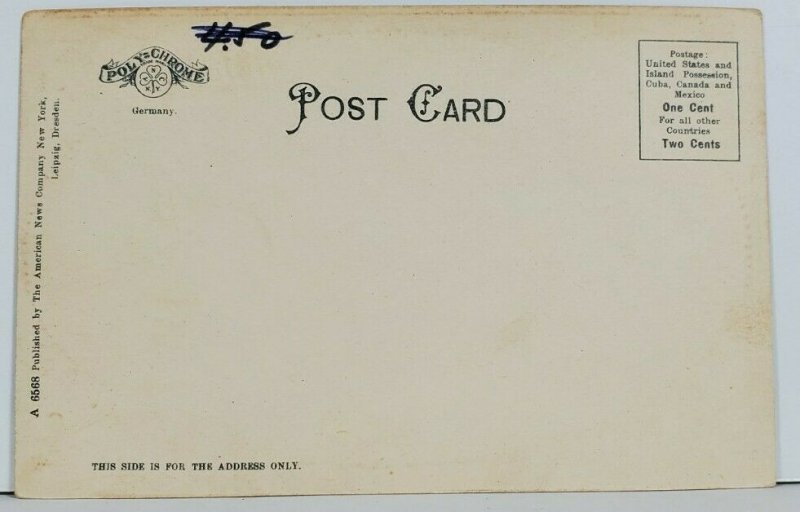 Harrisburg Pa Front Street udb c1906 Postcard P18