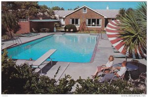 MYRTLE BEACH, South Carolina, 1940-1960's; Travelers Motor Hotel, U.S.17, Swi...