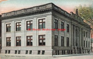 IN, Marion, Indiana, Carnegie Library Building, Hugh C Leighton No