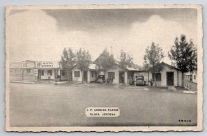 Globe AZ Arizona J.P. Modern Cabins Postcard C31