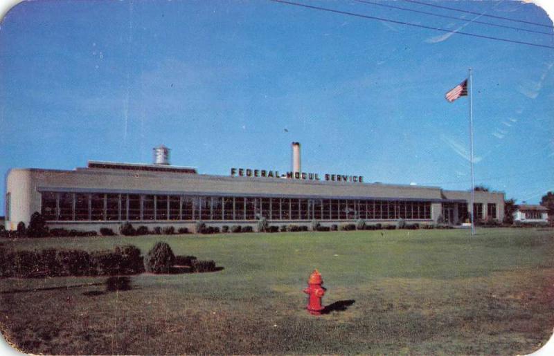 Coldwater Michigan Federal Mogul Service Plant Vintage Postcard K57765