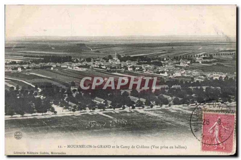 Mourmelon le Grand and Grand and Camp Chalons View Getting balloon