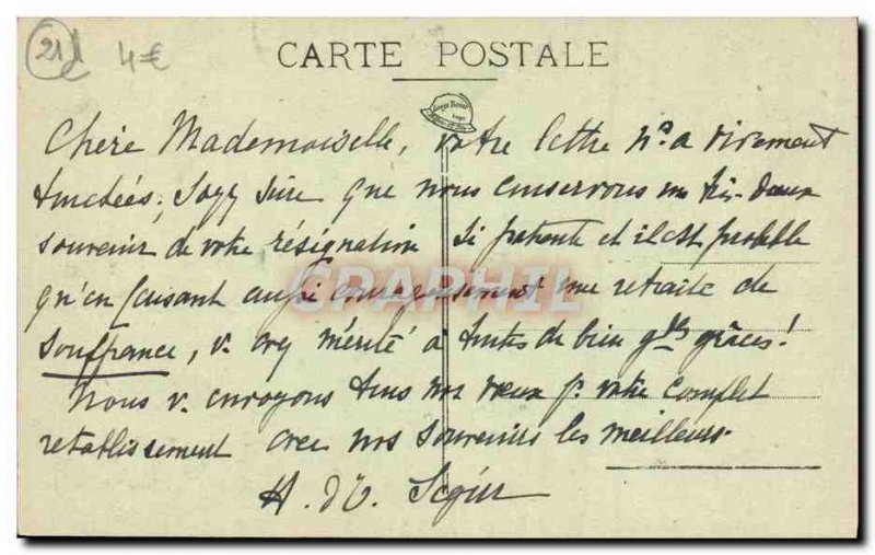 Old Postcard Abbaye De La Bussiere Sur Ouche