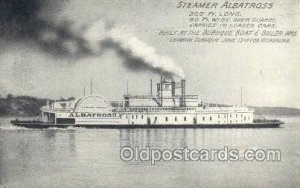 Steamer Albatross, Leaving Dubuque June 19th for Vicksburg, USA Ferry Boat, F...