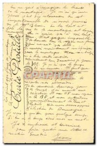 Old Postcard Chamonix No Bad And Sea Ice